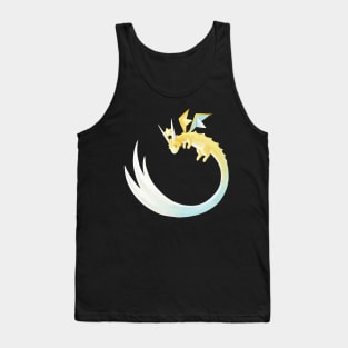 Kawaii Shooting Star Dragon - Without Background Tank Top